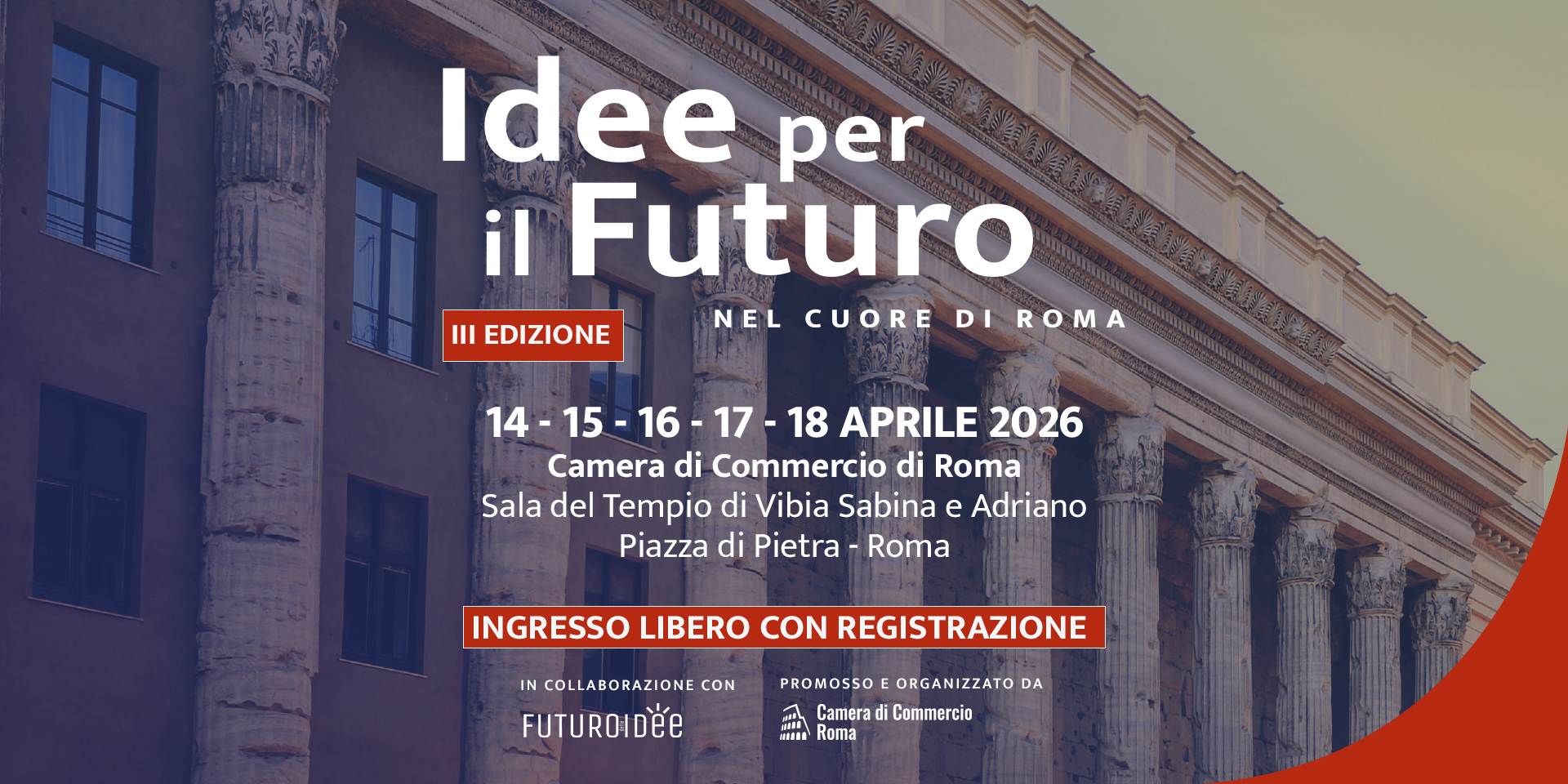 Idee per il futuro, nel cuore di Roma