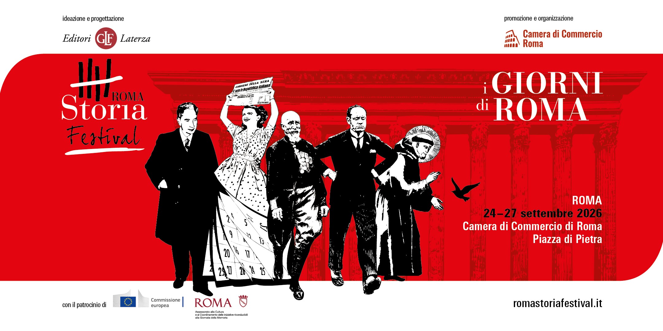 Roma Storia festival 2026 - I giorni di Roma